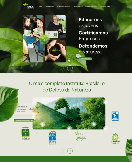 Case Sites, Hotsites e E-mails IBDN 1